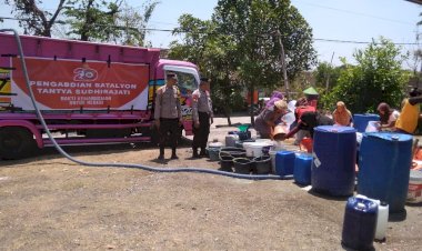 20-Tahun-Mengabdi,-Batalyon-Tantya-Sudhirajati-Salurkan-65-Ribu-Liter-Air-Bersih